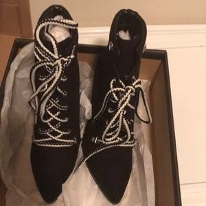 Beau + Ashe “Queenie” Black Bootie